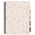 Caiet cu spirala si separatoare, STRIGO PADS Project Book Floral A4, Matematica, PADS044