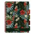 Caiet cu spirala si separatoare, STRIGO PADS Project Book TROPICAL, A4, Matematica, PADS060