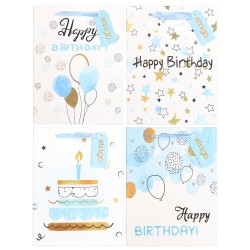 Set 4 pungi hartie 18x23(h)x10cm 210 gsm. PART007