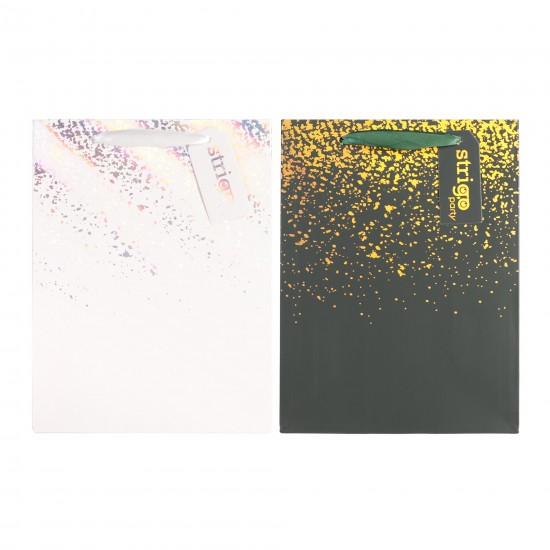 Set 2 pungi hartie 18x23(h)x10cm 210 gsm. PART029 Set 2 pungi hartie 18x23(h)x10cm 210 gsm. PART029