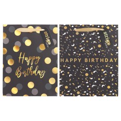 Set 2 pungi hartie 18x23(h)x10cm 210 gsm. PART033