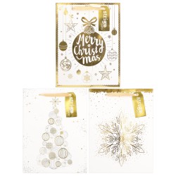 Set 3 pungi hartie 18x23(h)x10cm 210 gsm. PART042