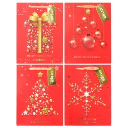 Set 4 pungi hartie 18x23(h)x10cm 210 gsm. PART047