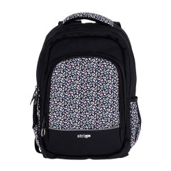 Ghiozdan Strigo Misty+ Black Pastel PL007, 24L, 39X27X18cm Ghiozdan Strigo Misty+ Black Pastel PL007, 24L, 39X27X18cm