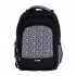 Ghiozdan Strigo Misty+ Black Pastel PL007, 24L, 39X27X18cm