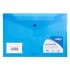 Dosar Strigo plic cu capsa, doua buzunare, A4+, albastru SF019