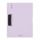 Clipboard Strigo vertical A4 cu clip metalic lateral, suport stilou, mov SF056