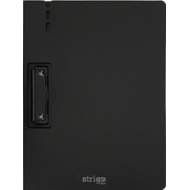 Clipboard Strigo vertical A4 cu clip metalic lateral, suport stilou, negru SF058 Clipboard Strigo vertical A4 cu clip metalic lateral, suport stilou, negru SF058