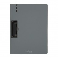 Clipboard Strigo vertical A4 cu clip metalic lateral, suport stilou, gri SF059 Clipboard Strigo vertical A4 cu clip metalic lateral, suport stilou, gri SF059