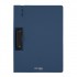 Clipboard Strigo vertical A4 cu clip metalic lateral, suport stilou, albastru marin SF060