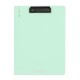 Clipboard Strigo vertical A4, suport stilou, menta SF063