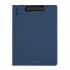 Clipboard Strigo vertical A4, suport stilou, albastru marin SF066
