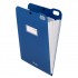 Organizator Strigo, PP, A4, vertical, 5 separatoare, inchidere capsa, bleumarin SF072