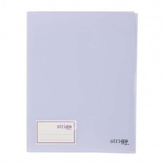 Mapa Strigo, PP, A4, 20 folii protectie, mov SF081 Mapa Strigo, PP, A4, 20 folii protectie, mov SF081