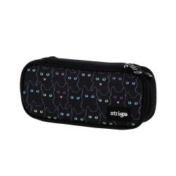 Penar un compartiment Strigo cu separator si buzunar interior, neechipat, Cats SSC257