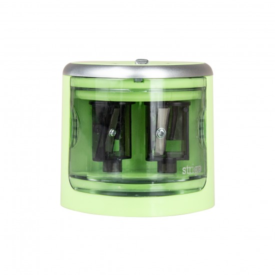 Ascutitoare Strigo electrica, doua dimensiuni, verde deschis SSC347 Ascutitoare Strigo electrica, doua dimensiuni, verde deschis SSC347