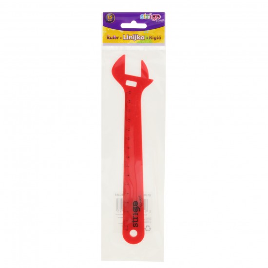 Riglă Strigo plastic Cheie Franceza 15 cm SSC364