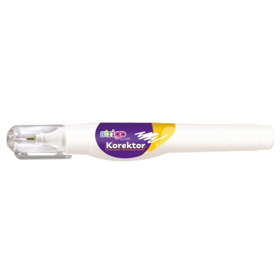 Stilou corector Strigo, varf metalic, uscare rapida, 8 ml SSC396 Stilou corector Strigo, varf metalic, uscare rapida, 8 ml SSC396