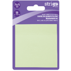 Notite Adezive Strigo 75x75mm verde pastel 50 file SSN027 Notite Adezive Strigo 75x75mm verde pastel 50 file SSN027