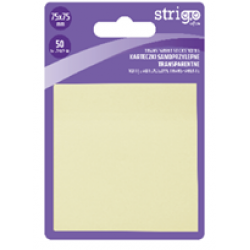 Notite Adezive Strigo 75x75mm galben 50 file SSN029 Notite Adezive Strigo 75x75mm galben 50 file SSN029