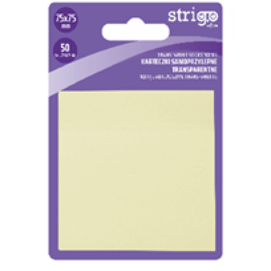 Notite Adezive Strigo 75x75mm galben 50 file SSN029 Notite Adezive Strigo 75x75mm galben 50 file SSN029