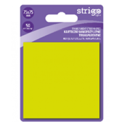 Notite Adezive Strigo 75x75mm galben neon 50 file SSN032 Notite Adezive Strigo 75x75mm galben neon 50 file SSN032