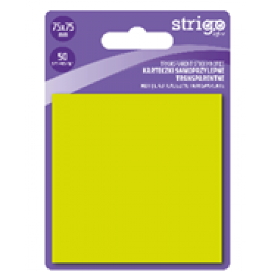 Notite Adezive Strigo 75x75mm galben neon 50 file SSN032 Notite Adezive Strigo 75x75mm galben neon 50 file SSN032