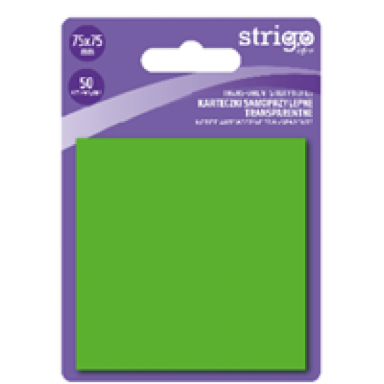 Notite Adezive Strigo 75x75mm verde neon 50 file SSN033 Notite Adezive Strigo 75x75mm verde neon 50 file SSN033