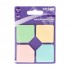Notite autoadezive Strigo patrate, 4x20 file pastel, 35x35 mm SSN036