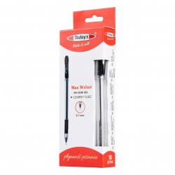 Pix TODAYS MAX WRITER semigel, negru, 0.7 mm 79057