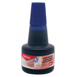 Tus fara ulei pentru stampila automata, de cauciuc Office Products, 30 ml, albastru Tus fara ulei pentru stampila automata, de cauciuc Office Products, 30 ml, albastru