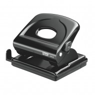 Perforator metalic Rapid FMC25, 25 de coli, cutie, negru Perforator metalic Rapid FMC25, 25 de coli, cutie, negru