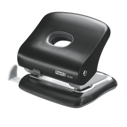 Perforator plastic Rapid VIVIDA FC30, 30 de coli, cutie, negru Perforator plastic Rapid VIVIDA FC30, 30 de coli, cutie, negru