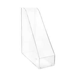 Suport documente vertical Maul, din sticla acrilica, transparent