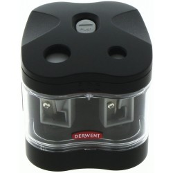 Ascutitoare electrica DERWENT Professional, dubla, plastic, negru Ascutitoare electrica DERWENT Professional, dubla, plastic, negru