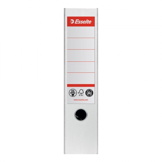 Biblioraft Esselte No.1 Power Recycled, carton reciclat si reciclabil cu amprenta CO2 neutra, A4, 75 mm, alb Biblioraft Esselte No.1 Power Recycled, carton reciclat si reciclabil cu amprenta CO2 neutra, A4, 75 mm, alb