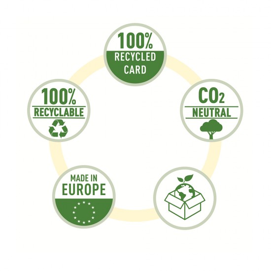 Biblioraft Esselte No.1 Power Recycled, carton reciclat si reciclabil cu amprenta CO2 neutra, A4, 75 mm, alb Biblioraft Esselte No.1 Power Recycled, carton reciclat si reciclabil cu amprenta CO2 neutra, A4, 75 mm, alb