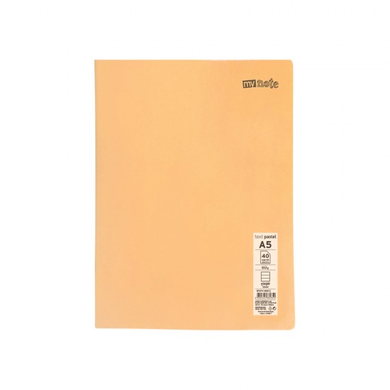 Caiet capsat Mynote, format A5, 40 file offset 60 g/mp, liniatura dictando, coperta PP pastel, mix de 8 culori Caiet capsat Mynote, format A5, 40 file offset 60 g/mp, liniatura dictando, coperta PP pastel, mix de 8 culori