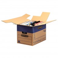 Cutie carton transport si arhivare Fellowes, FastFold, 310x327x429 mm, 37.5 L Cutie carton transport si arhivare Fellowes, FastFold, 310x327x429 mm, 37.5 L