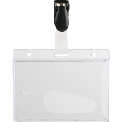 Ecuson cu clips PVC, 60 x 90 mm, 25 bucati/cutie Ecuson cu clips PVC, 60 x 90 mm, 25 bucati/cutie