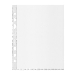 Folie de protectie Esselte Recycled, PP reciclat, A5, 70 mic, 100 bucati/cutie, standard