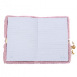 Jurnal pufos cu lacatel Astra A5, 96 file, unicorn   Jurnal pufos cu lacatel Astra A5, 96 file, unicorn