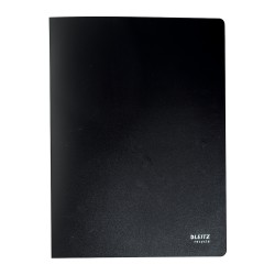 Mapa de prezentare Leitz Recycle, PP reciclat, A4, 20 de folii, negru Mapa de prezentare Leitz Recycle, PP reciclat, A4, 20 de folii, negru