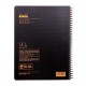 MeetingBook cu spira A4+ Rhodiactive, 80 file, negru MeetingBook cu spira A4+ Rhodiactive, 80 file, negru