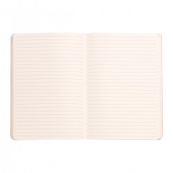 Notebook A5 Rhodiarama, 80 file, ivory, dictando, bronz Notebook A5 Rhodiarama, 80 file, ivory, dictando, bronz