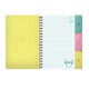 Notes cu separatoare si spira Bangoberry Piggy Porcusorul, 200 pagini Notes cu separatoare si spira Bangoberry Piggy Porcusorul, 200 pagini