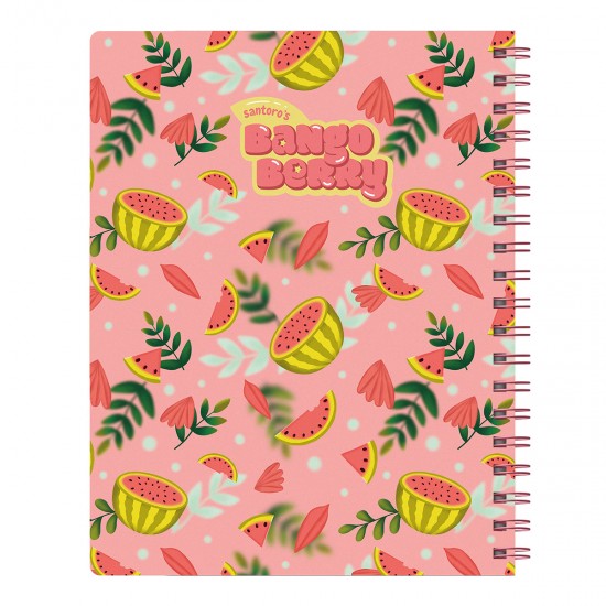 Notes cu separatoare si spira Bangoberry Piggy Porcusorul, 200 pagini Notes cu separatoare si spira Bangoberry Piggy Porcusorul, 200 pagini