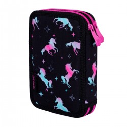 Penar echipat Astra AC21, 2 compartimente, unicorni   Penar echipat Astra AC21, 2 compartimente, unicorni