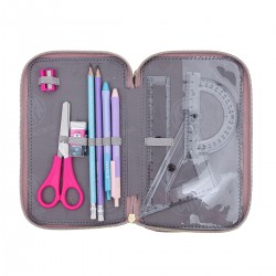 Penar echipat pufos Astra AC31, 3 compartimente, pisica   Penar echipat pufos Astra AC31, 3 compartimente, pisica