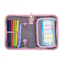 Penar echipat pufos Astra AC6, 1 compartiment, unicorni   Penar echipat pufos Astra AC6, 1 compartiment, unicorni